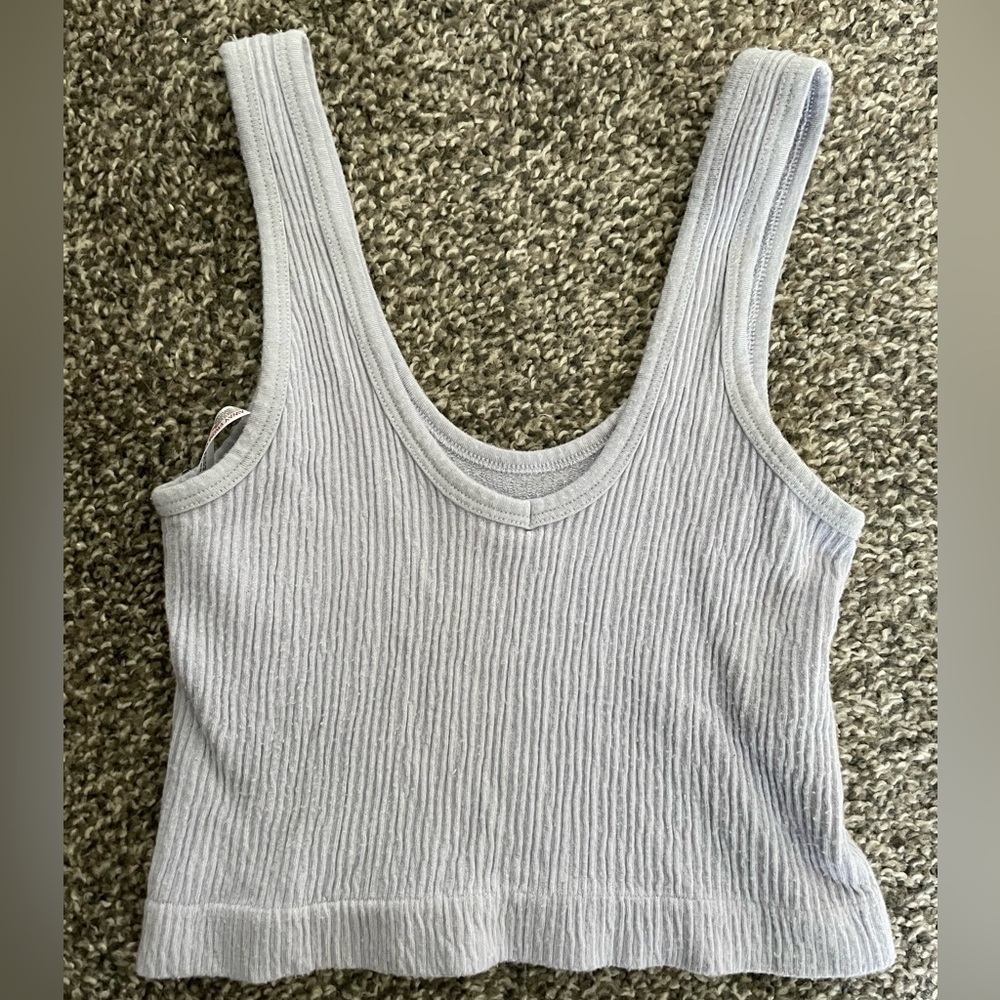 Urban Outfitters Light purple Ribbed Tank Top